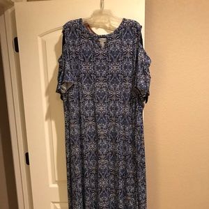 Navy Blue Maxi Dress